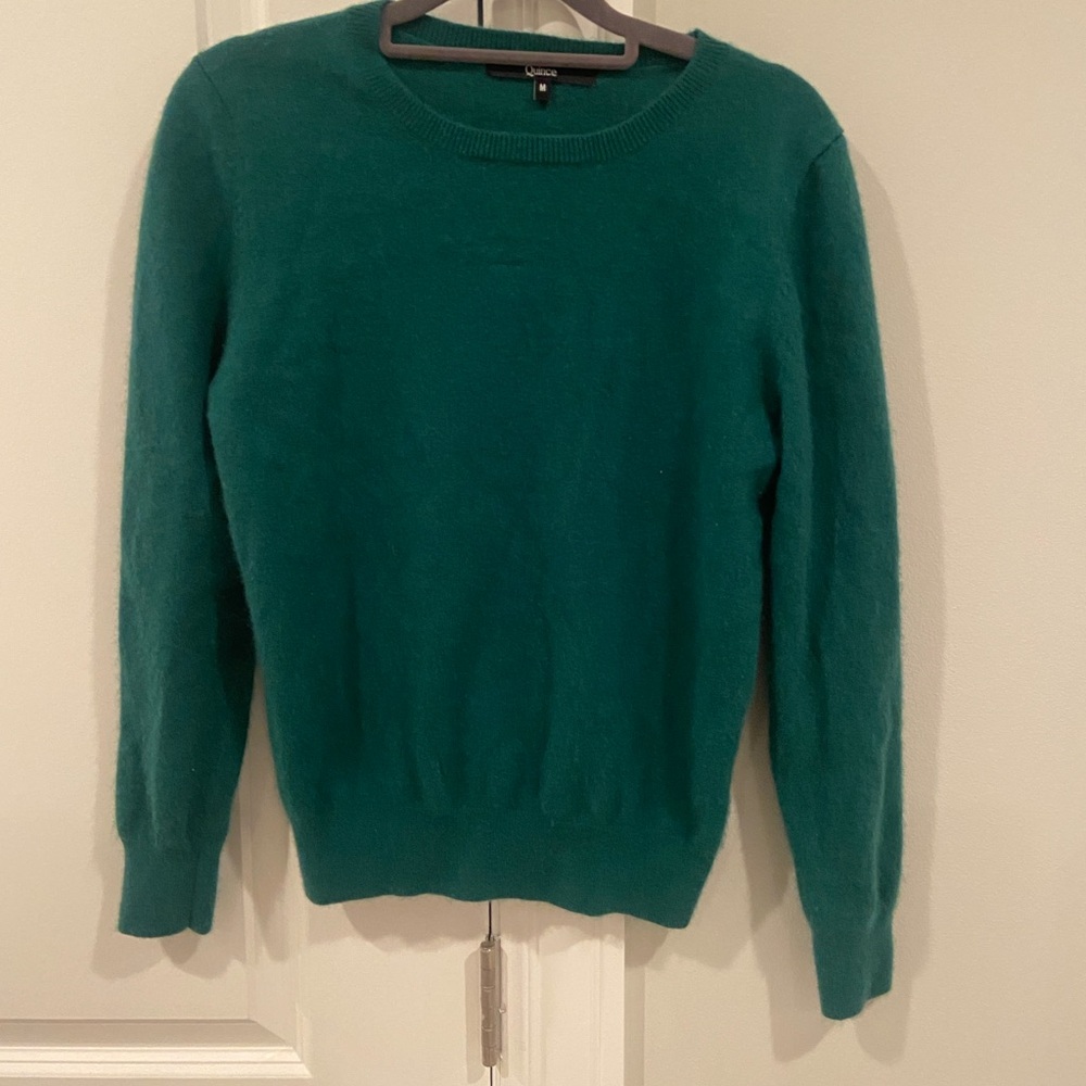 Green Cashmere Sweater